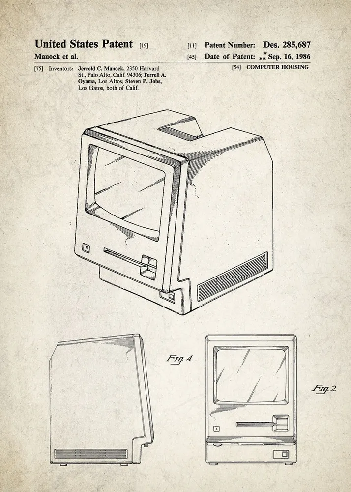 Патент Стив Джобс - Компьютер